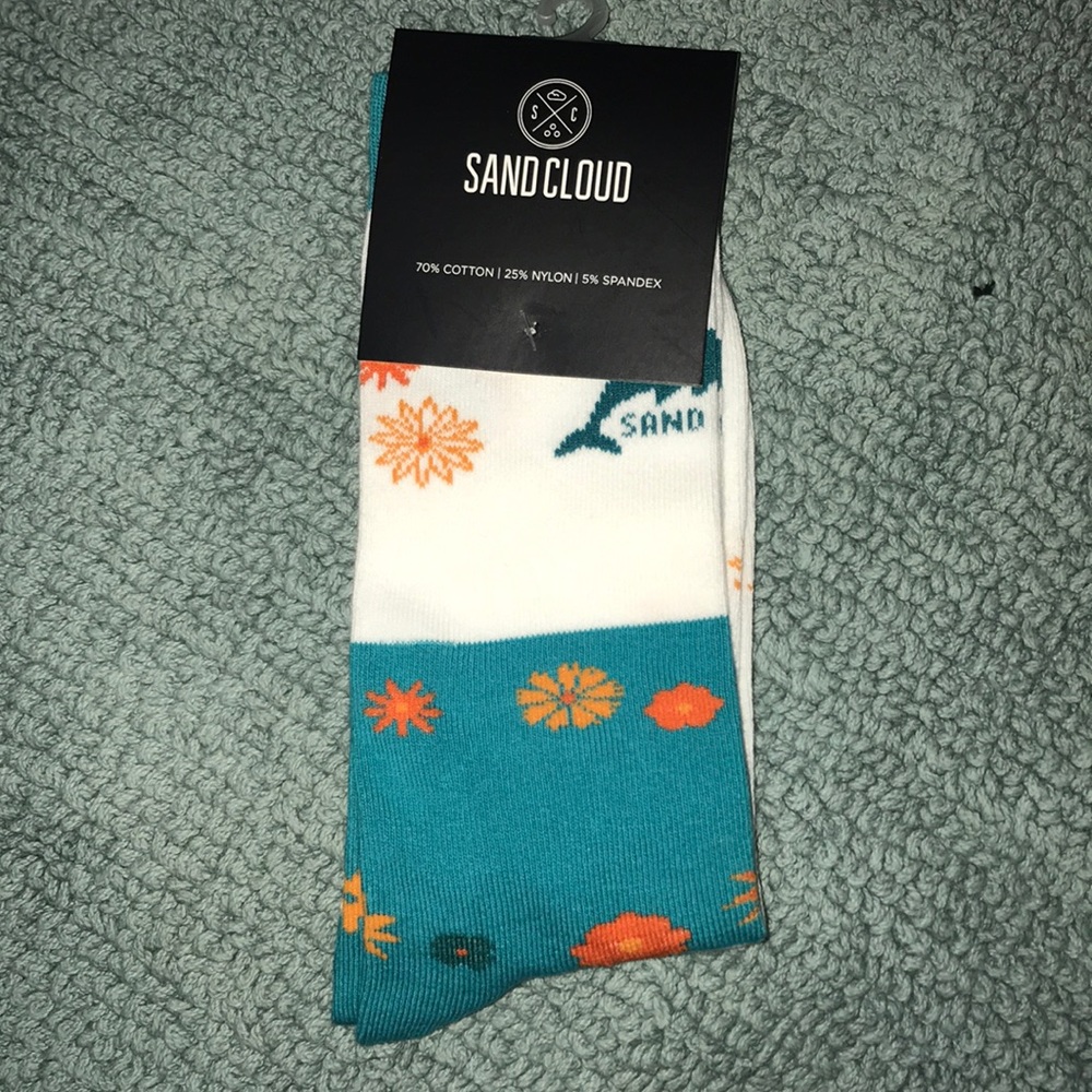 Sand cloud dolphin socks